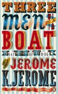 Three men in a boat
