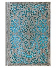 Бележник Paperblanks Dayplanners 2017 Maya Blue, Midi/ 3967