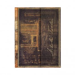 Бележник Paperblanks - Tesla, Sketch of a Turbine / Ultra / Lined