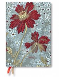 Бележник Paperblanks Dayplanners 2017 Painted Lady, Midi/ 4087