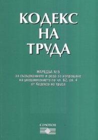 *Кодекс на труда/ Последни изменения ДВ; Бр.75 - 2006