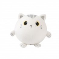 Плюшена играчка Squishy - Бяло коте iTotal