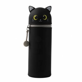 Силиконов несесер - Черно коте iTotal