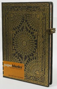 Бележник Paperblanks Baroque Ventaglio Midi, Unlined/ 9244