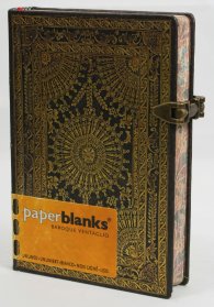 Бележник Paperblanks Baroque Ventaglio Mini, Unlined/ 9220