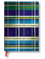 Бележник Paperblanks Mad For Plaid Midi, Lined/ 1734