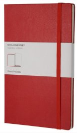 Бележник Moleskine Memo  Large, Hard Red [Diary] [0369]