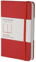 Бележник Moleskine Sketch-Book Pocket, Hard Red  [Diary] [0307]