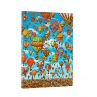 Бележник Paperblanks - Pierre the Maze Detective / Balloon Festival / Midi / Lined