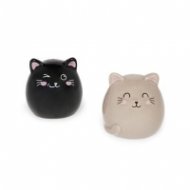 Керамичен комплект за сол и черен пипер Legami - Котета