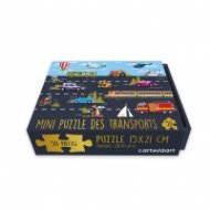 Мини пъзел - Транспорт - 50 части CARTES D'ART