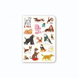Джобен бележник - Кучета CARTES D'ART