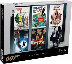 Пъзел 1000 части All Bonds 007 WM01314