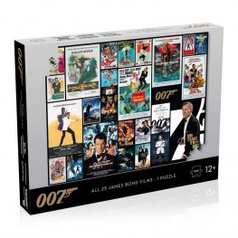 Пъзел 1000 части All Bonds 007 Films WM01313