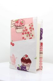 Текстилна подвързия за книга - Мъфини