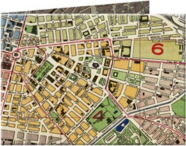 Арт портмоне SW 5 Sofia map