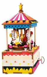 3D Wooden Puzzle merry Go Round AM304
