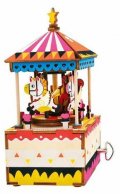 3D Wooden Puzzle merry Go Round AM304