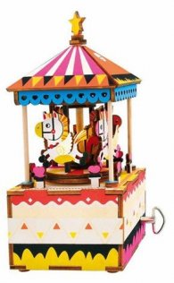 3D Wooden Puzzle merry Go Round AM304