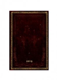 Бележник Paperblanks Dayplanners 2019 Black Moroccan, Mini/ 8695
