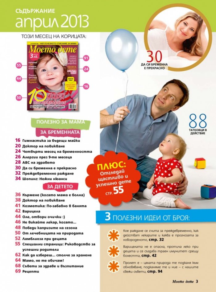 Моето дете; Бр. 4/2013