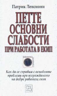 Петте основни слабости при работата в екип