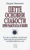 Петте основни слабости при работата в екип