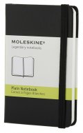 Бележник Moleskine Notebook Plain Black Extra Smal [Hard Cover] [7122]