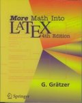 More Math Into LaTeX, 4th Edition