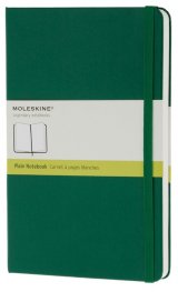 Бележник Moleskine Plain Notebook Extra Small Grass Green [Hard Cover] [8488]