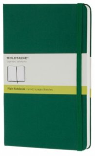 Бележник Moleskine Plain Notebook Extra Small Grass Green [Hard Cover] [8488]