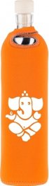 Бутилка FLASKA SPIRITUAL 0.500L: Оранжево - Ганеша