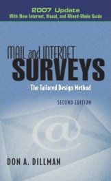Mail and Internet Surveys-The Tailored Design Method