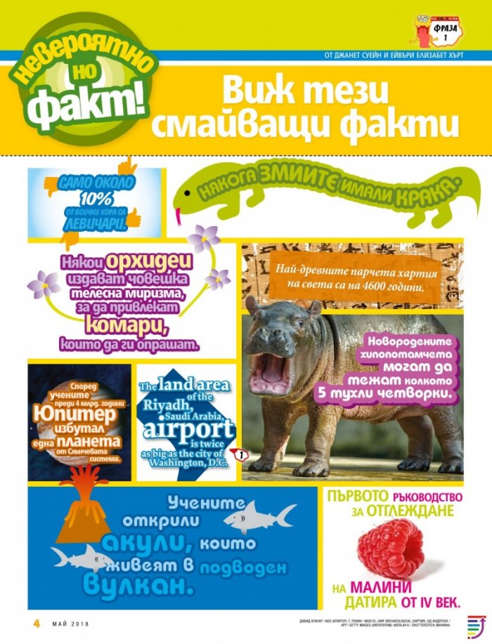 National Geographic KIDS България Май/2018