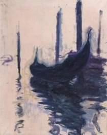 Gondoles a Venise / Monet