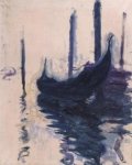 Gondoles a Venise / Monet