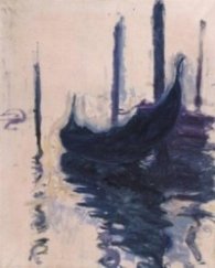 Gondoles a Venise / Monet