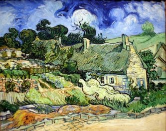 Les chaumes de Cordeville / Van Gogh