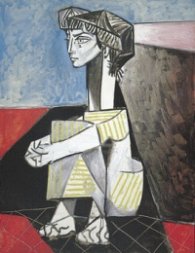 Jacqueline aux mains croisees / Picasso