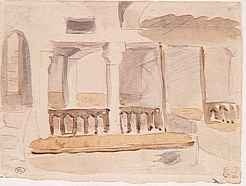 Interieur mauresque / Delacroix