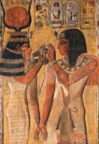 Hathor et Sethi I et / Egypte