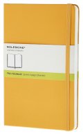 Бележник Moleskine Classic Hard Cover Pocket Plain Notebook Yellow Orange [6354]