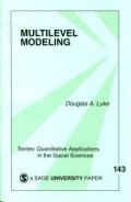 Multilevel Modeling