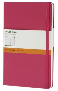 Бележник Moleskine Classic Hard Cover Large Ruled Notebook Magenta [6453]