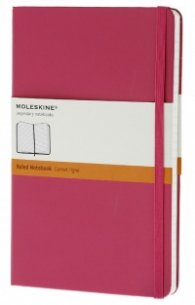 Бележник Moleskine Classic Hard Cover Large Ruled Notebook Magenta [6453]