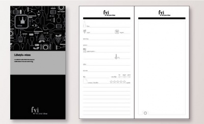 Бележник 041- LIFESTYLE Wine book/Pocket