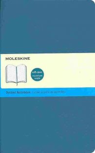 Бележник Moleskine Classic Colored Notebook Large Dotted Underwater Blue Soft Cover [3678]