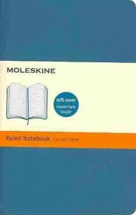 Бележник Moleskine Classic Colored Notebook Pocket Ruled Underwater Blue Soft Cover [3517]