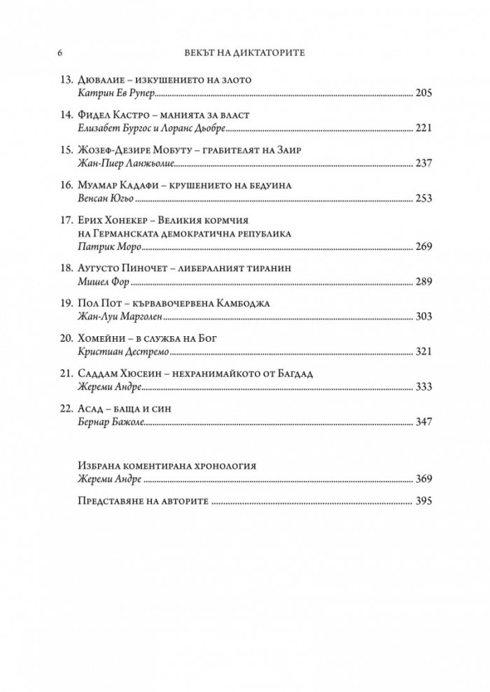 Векът на диктаторите