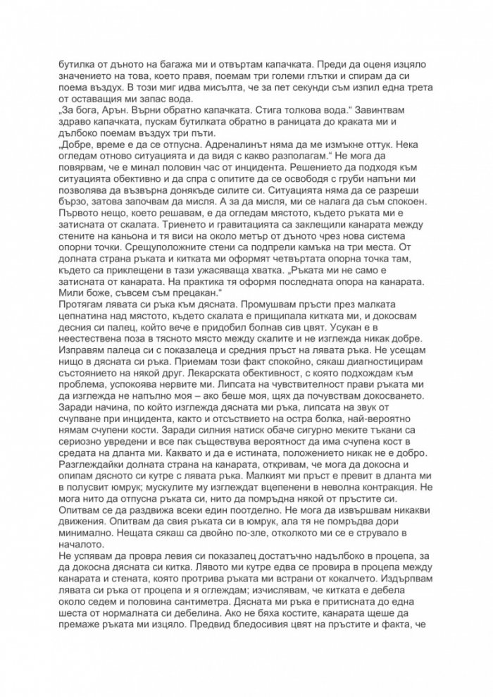 127 часа: Между живота и скалите
